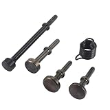 Anndason 5 Pcs Smoothing Pneumatic Air Hammer Pneumatic Chisel Bits Tools Kit
