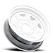 Trailer Rim Wheel 13" 13X4.5 5 Lug Hole Bolt Wheel White Spoke with a free valve stem