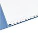 Avery Write-On Dividers for 2-Prong Classification Folders, White, Narrow Bottom Tabs, 5-Tab Set (13164)