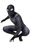 Superhero Kid Halloween Cosplay Onesie Costume Far from Home Stealth Suit,L