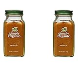 Simply Organic Turmeric Root Ground Certified Organic, 2.38-Ounce Container