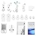 INLIFE TENS Unit EMS Unit Electronic Pulse Massager Rechargeable 2-in-1 with 8 Pads for Pain Management