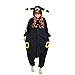 ESY Costume Adult Pajamas Cosplay Onesie Black Umbreon XL