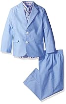 Izod Kids Little Boys' Oxford Suit Set, Medium Pink, 4T/4
