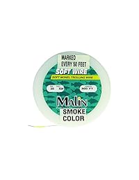 Malin PM40   300 pre marked Monel, pies de alambre, .24 Dia, 40 pound