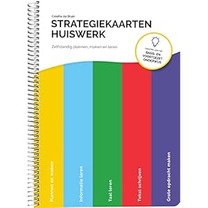 Strategiekaarten huiswerk: zelfstandig plannen, maken en leren