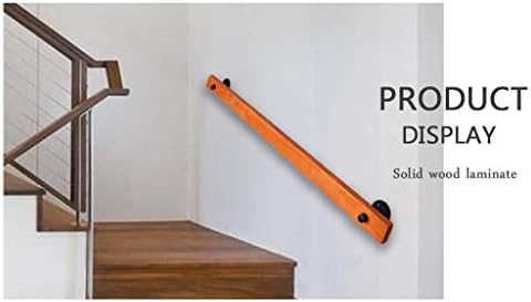 Non Slip Stair Handrail Pine Wooden Stair Handrail Simple