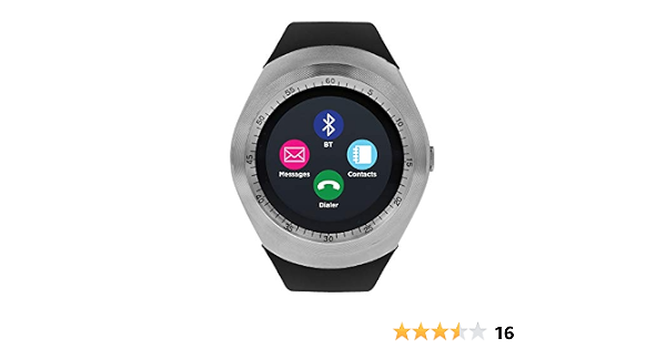 Amazon.com: Itouch Curva Smart Watch Pantalla Bluetooth Nuevo ITR4360  Plata/Negro : Electrónica