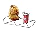 The Twiins Beer Can Chicken Holder,Silver