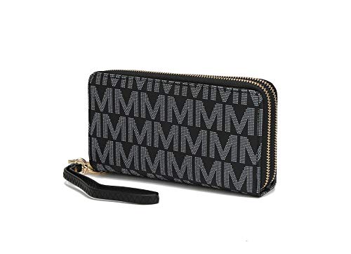 double zipper purse