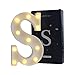 Pooqla LED Marquee Letter Sign Lights Alphabet Light Up S for Wedding Home Party Bar Decoration S