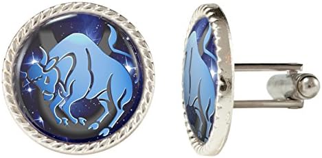 Horoscope Zodiac Sign Taurus Cuff Links