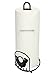Home Basics Rooster Series Free-Standing Paper Towel Holder Organizer Stand, Heavy Duty Steel, Black