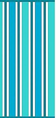 Cabana Basic Blue Stripe Beach Towel by Simply Outdoors - 30" by 60" - 100% Cotton