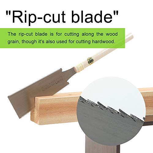 Japanese Hand Saw 210mm Ryoba PRO Sharp and Smoothly HACHIEMON