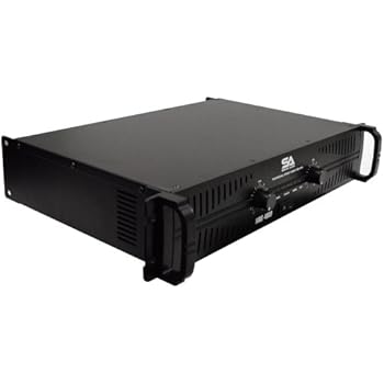 Seismic Audio - MBG-4000 - Power Amplifier - 2 x 500 Watts at 8 Ohms - 2 x 1000 Watts at 4 ohms - Amp