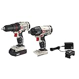 PORTER-CABLE PCCK604LA 20V Max Lithium Ion Cordless 2-Tool Combo Kit