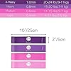 Belus Premium Resistance Bands Set for Women with Carry Bag. Female Fitness and Workout Equipment. 4 Resistance Band Set…