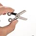 Meanhoo Outdoor Survival EDC Mini Spring Scissor Pocket Tool Key Chain Stainless Steel