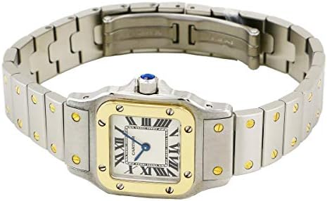 カルティエ Cartier サントス ガルベ SM W20012C4 ホワイト文字盤 新品 腕時計 レディース (W198381) [並行輸入品]