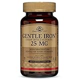 Solgar Gentle Iron 25 MG (IRON BISGLYCINATE) 180 Vegetable Capsules
