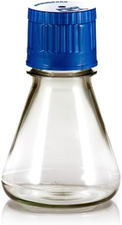 125ml Erlenmeyer Flask Sterile Ind. Wrapped Vented Cap 24/bx