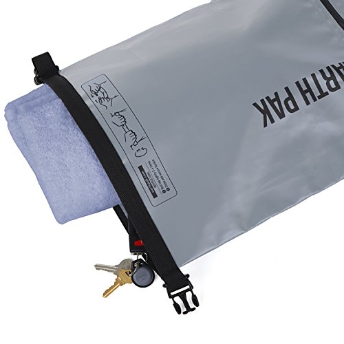 Earth-Pak-Waterproof-Dry-Bag-with-Front-Zippered-Pocket-Keeps-Gear-Dry-for-Kayaking-Beach-Rafting-Boating-Hiking-Camping-and-Fishing-with-Waterproof-Phone-Case