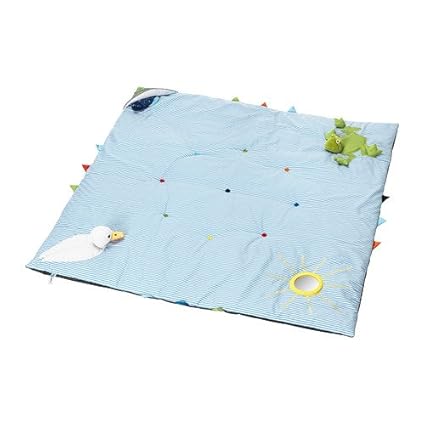 Ikea Djungelskog Kurzflor Tapis Avec Motif Jungle 133x100cm Pour Chambre Enfant Tapis Moquettes Enfants Maison