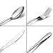 HaWare Hammered Silverware Set, 40-Piece Flatware Cutlery Set, Stainless Steel Eating Utensils for Home Hotel Restaurant, Premium Tableware Includes Fork Knife Spoon, Modern Design, Dishwasher Safe