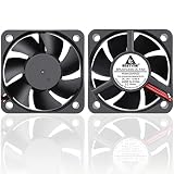 Gdstime 2-Pack 24V 50mm x 50mm x 20mm 2 inch 5020 Brushless Cooling Fan 2 Pin