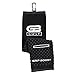 GB Tri-Fold Golf Bag Towel w/Washing Pocket (Black)