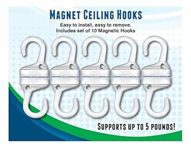 Magnetic Bliss Magnet Ceiling Hooks Amazon Com Industrial