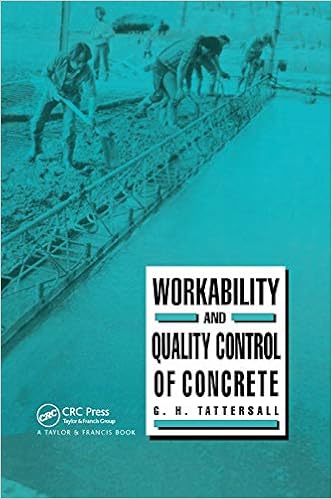 Workability and Quality Control of Concrete