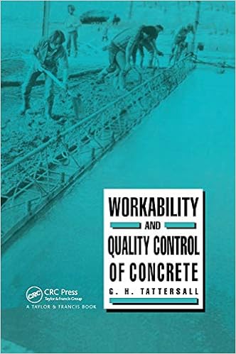 Workability and Quality Control of Concrete