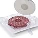 Prepworks by Progressive Perfect Burger Press, HPM-10, Large Hamburger Patty for Stuffed Burger, Sliders, 1/3 or 1/4 Pound Patties, Non-Stick, Best Rated BBQ Tool,Grey