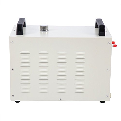 PanelTech 110V Industrial Water Chiller 9L Capacity Thermolysis Cooling Chiller for CNC 60/80W CO2 Glass Tube Laser Engraver Engraving Machine