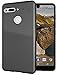 Essential Phone PH-1 Case, TUDIA Lightweight Minimalist [SKN] TPU Bumper Shock Absorption Cover for Essential Phone PH-1 (Glossy Smoke)