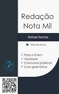 Livro Redação Nota Mil: com gramática