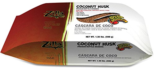 Zilla Reptile Terrarium Bedding Substrate Coconut Husk Brick