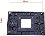 NMD&LR AM4 CPU Backplate Plastic Bracket for AMD B350 X370 A320 Motherboards view 2