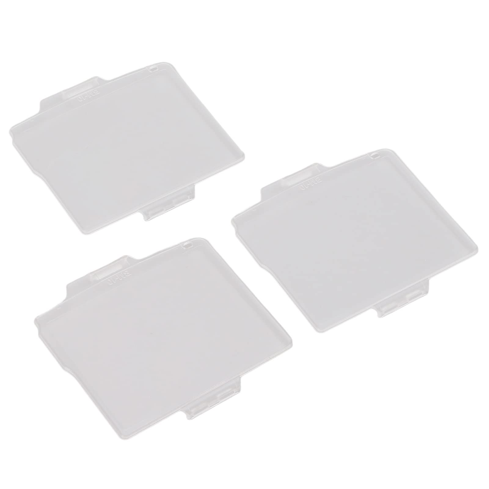 3Pcs Camera LCD Screen Protector Digital Camera Screen Protector Film ABS Cover Replacement for Nikon D90 DSLR BM‑10 Accessories