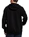 Caterpillar Men's Full Zip Hooded Sweatshirt, Black, Medium
