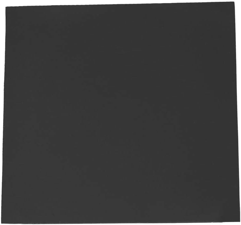 Zerone 100x100x2.0mm CPU Thermal Pad, Silicon Thermal Conductivity Sheet Insulation Paste Gap Filler Heatsink Cooling Pads (Black) - Image 3