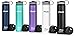 Fluid Sports 24oz Vacuum Insulated Stainless Steel Water Bottle BPA Free Thermos - Zero Sweat Flask - Wide Mouth Hydro Canteen - Double Walled Travel Mug - Durable Powder Coated Exterior