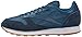 Reebok Men's CL Leather Spp Fashion Sneaker, Noble Blue/Collegiate Navy, 11 M US