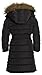 Weatherproof Girls Down Alternative Long Hooded Winter Puffer Bubble Jacket Coat