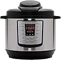 Instant Pot Lux 6-in-1 Electric Pressure Cooker, Sterilizer Slow Cooker, Rice Cooker, Steamer, Saute, and Warmer, 6 Quart, 12 One-Touch Programs