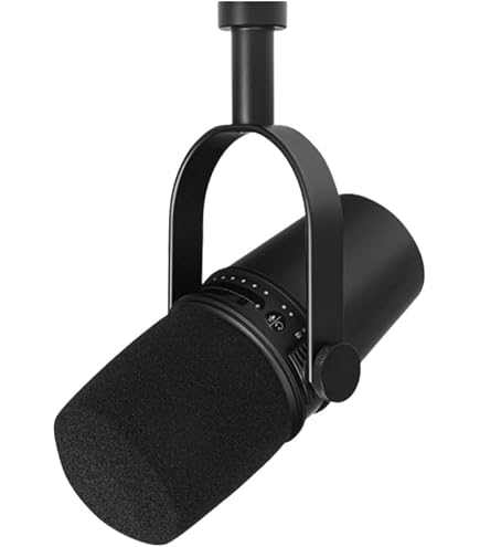 Microfone para Podcast Shure MV7, Preto : Amazon.com.br