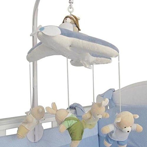 Baby Crib Bed Bell Toy Music Mobile Box Infant Newborn Holder Wind-Up Hanging