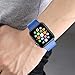 ATUP Compatible with for Apple Watch Replacement Band 38mm 40mm 42mm 44mm Women Men, Soft Silicone Band Compatible with for iWatch Series 4, 3, 2, 1 (Royal Blue, 42mm/44mm-M/L)